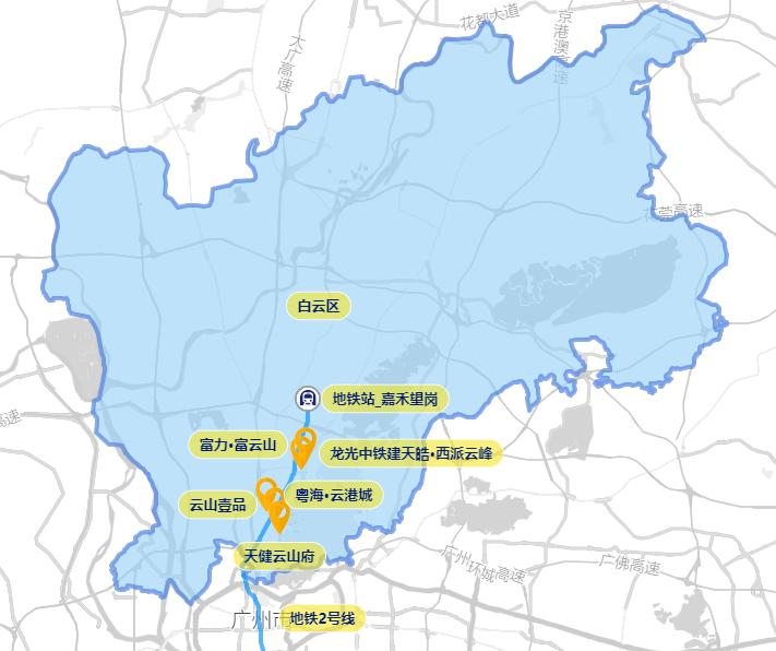 广州嘉禾望岗地铁站周边商圈,白云区嘉禾望岗商圈