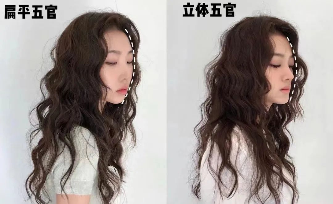 适合长脸窄的过新年发型,又可爱又不显脸大的披着头的发型