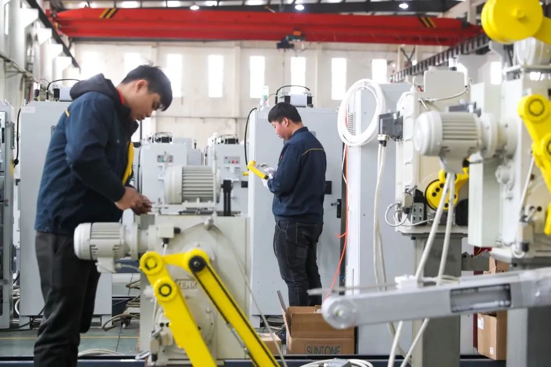 最美轴承生产线,最美生产车间