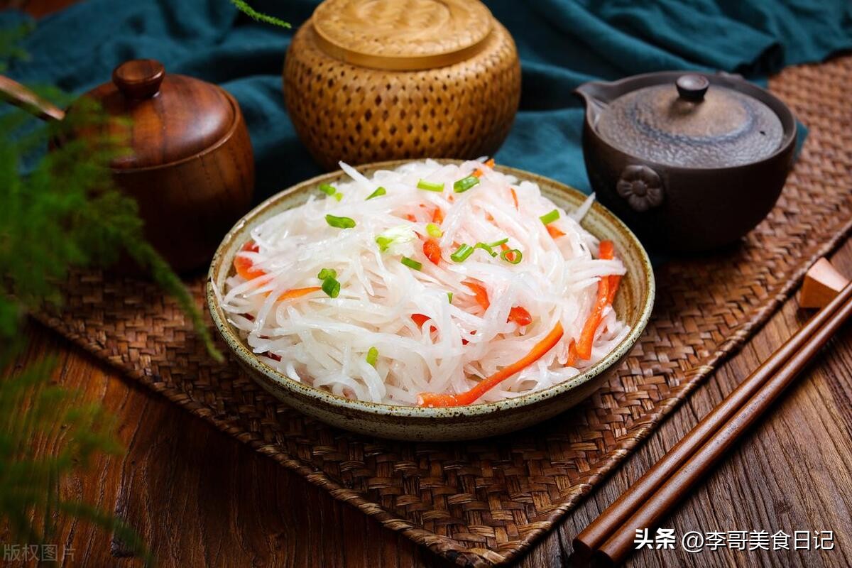 萝卜的多种做法,如何拌清爽萝卜