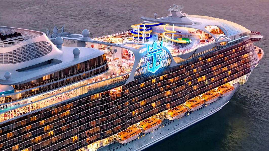 加勒比海洋奇迹号邮轮有多大,邮轮旅游皇家加勒比奇迹号