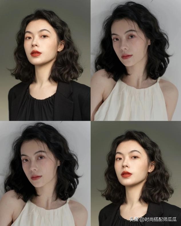 怎样烫发让黑长直显得你头发多,黑长直不想贴头皮怎么烫发