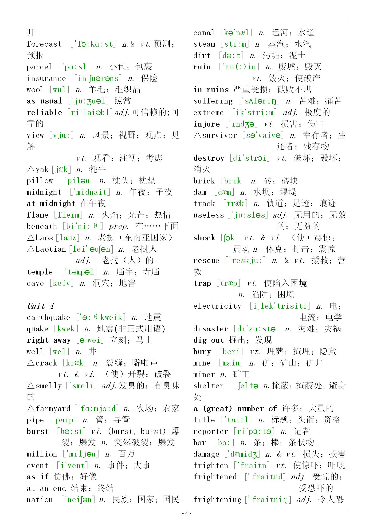 图说英语高频词,图说英语单词视频