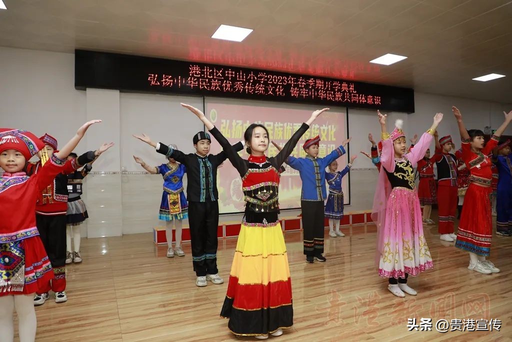 开学花式迎新,广西南宁市花式开学