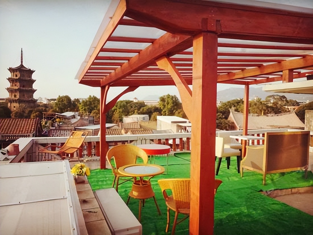 泉州西街天台网红打卡地,泉州西街天台