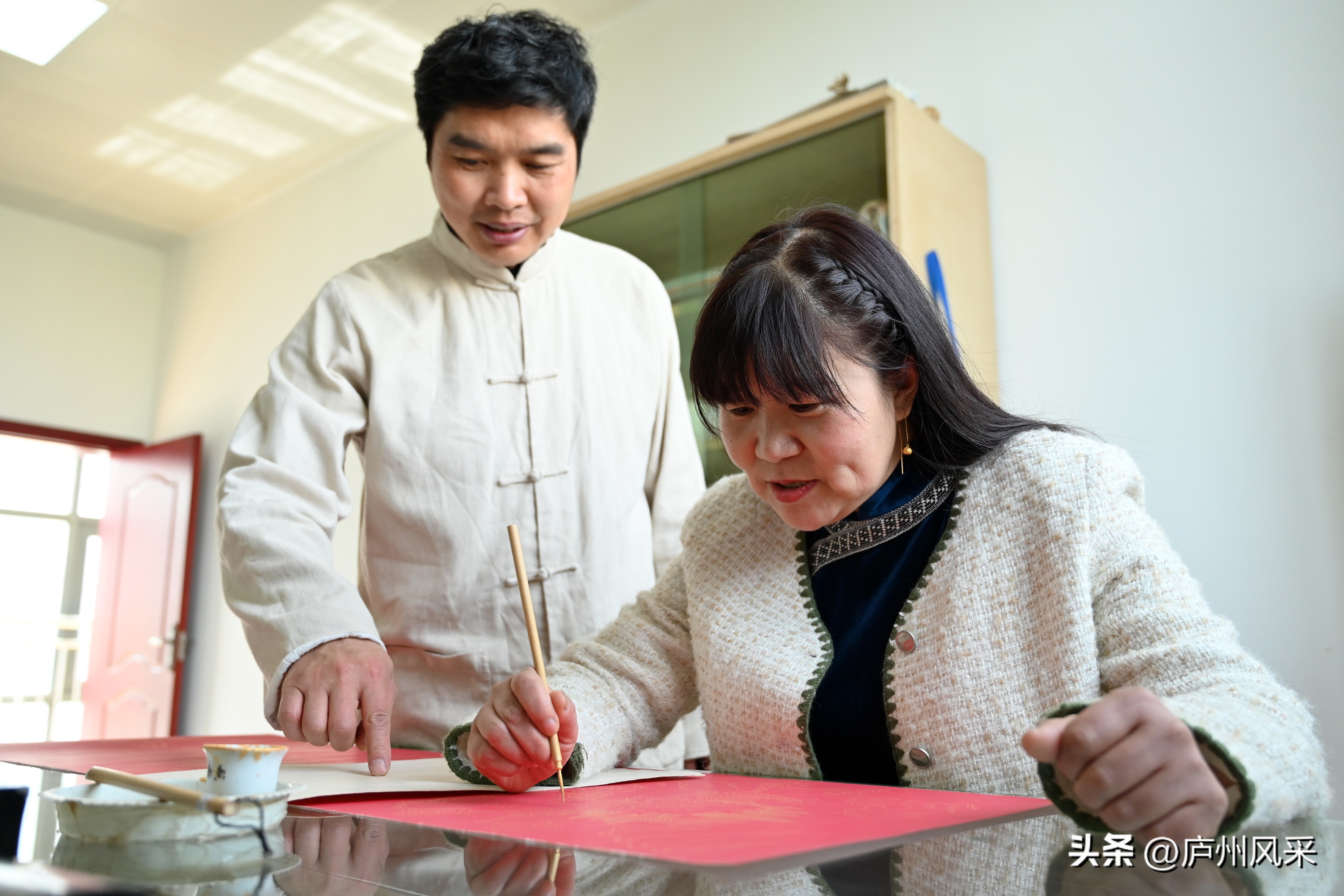 巢湖非遗纸笺制作技艺,刘靖纸笺加工技艺