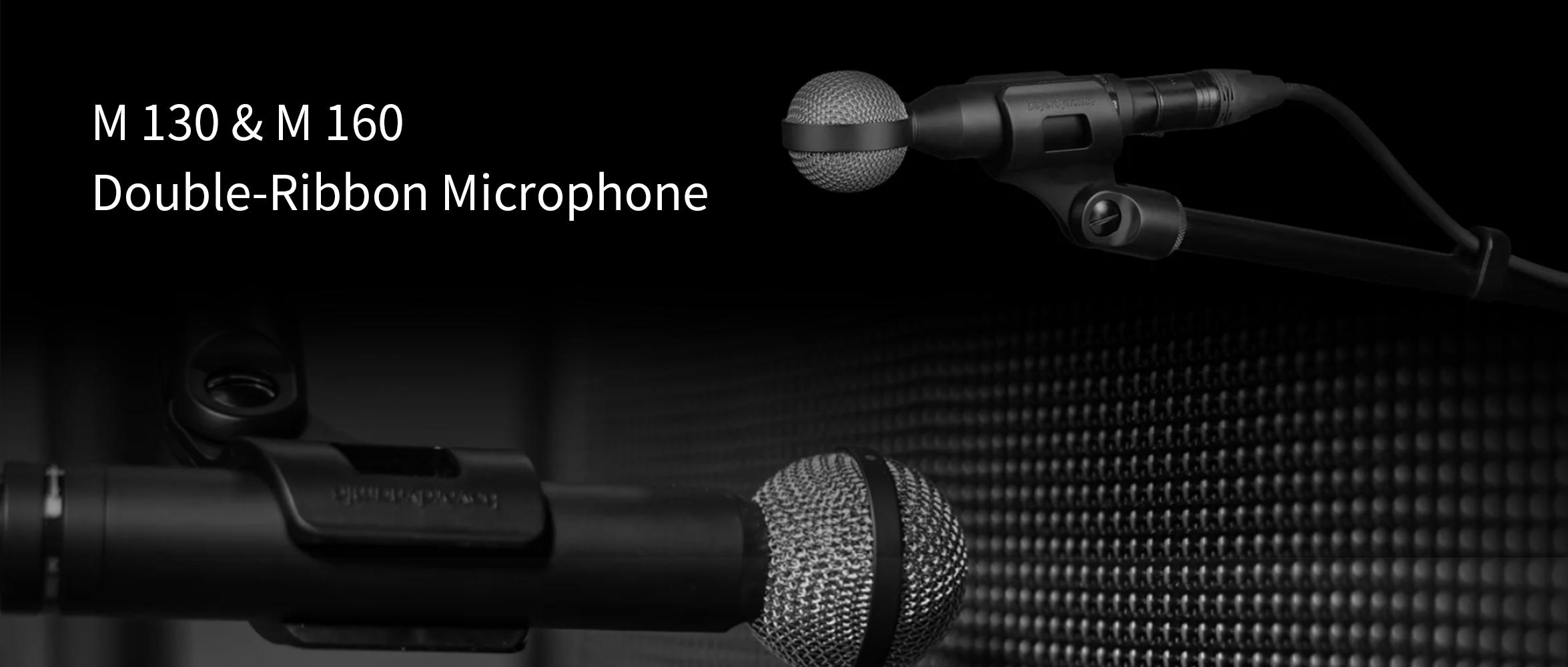 我的拜雅话筒|M160M130，经典的铝带话筒两兄弟！