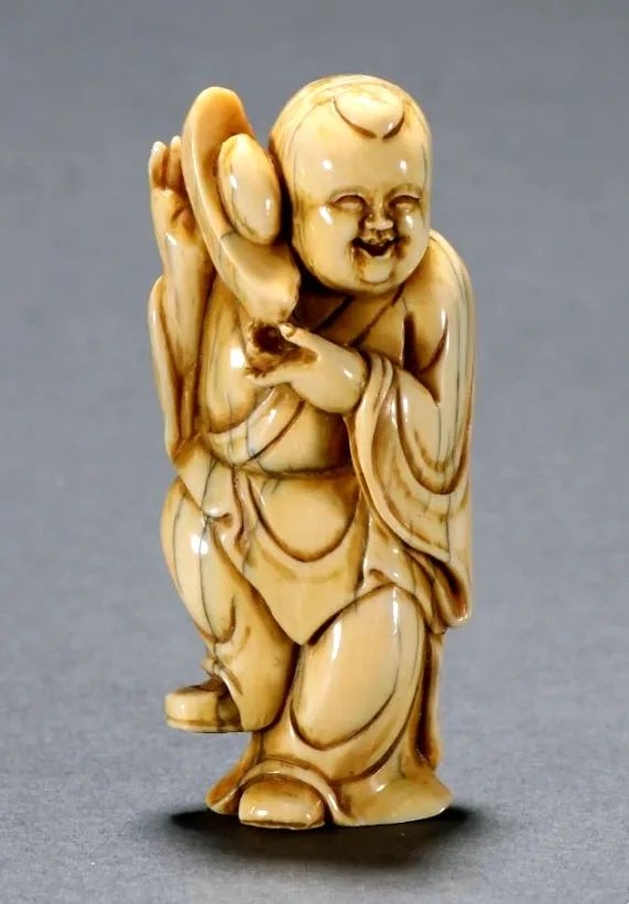 催旺财运-金元磁州窑白地黑彩绘“招财利市”纹梅瓶图像研析