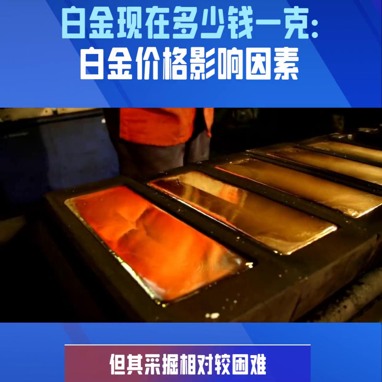 现在的白金价格是多少钱一克,现在白金价格多少钱一克