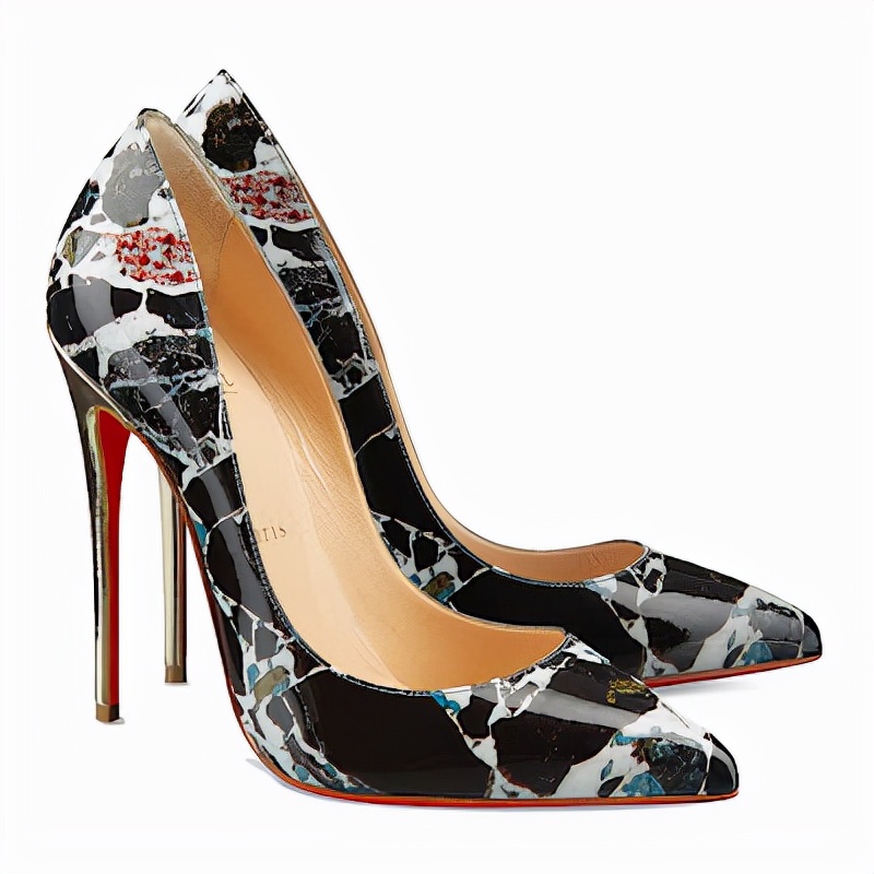 christianlouboutin黑面红底高跟鞋,christianlouboutin全钻高跟鞋