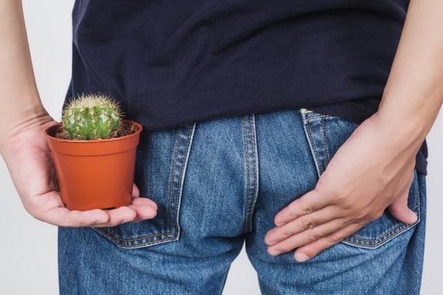 割痔疮大学生病例,二十多岁女生割痔疮