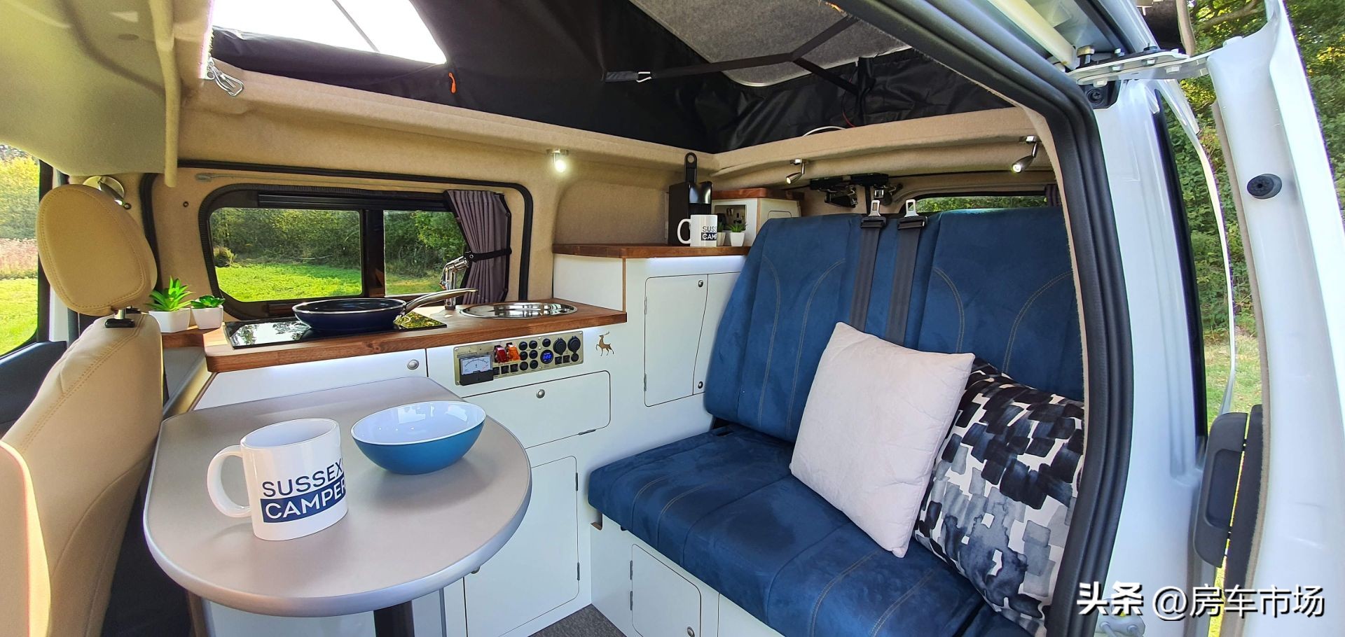 二手日产nv200升顶房车,日产nv200房车配置参数