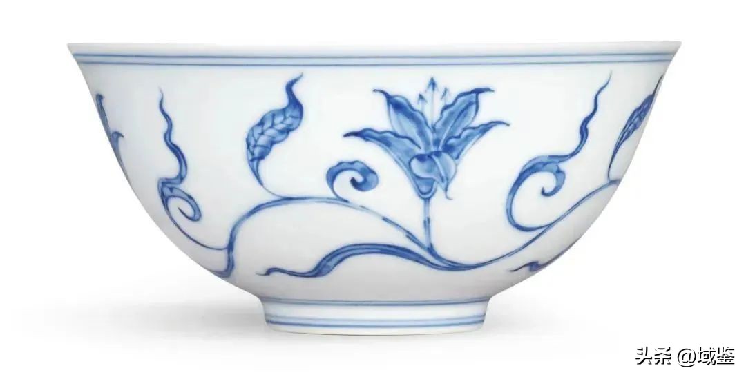 成化青花碗真品图,大明成化青花宫碗拍卖价格