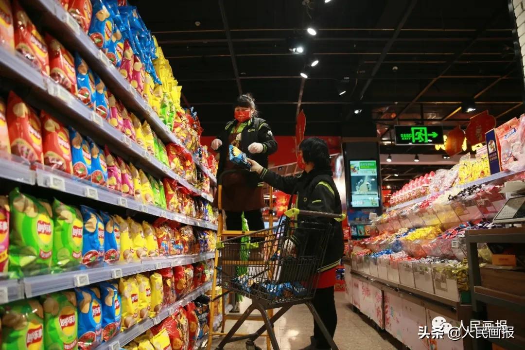 新春走基层超市,新春走基层古道新村春味儿浓