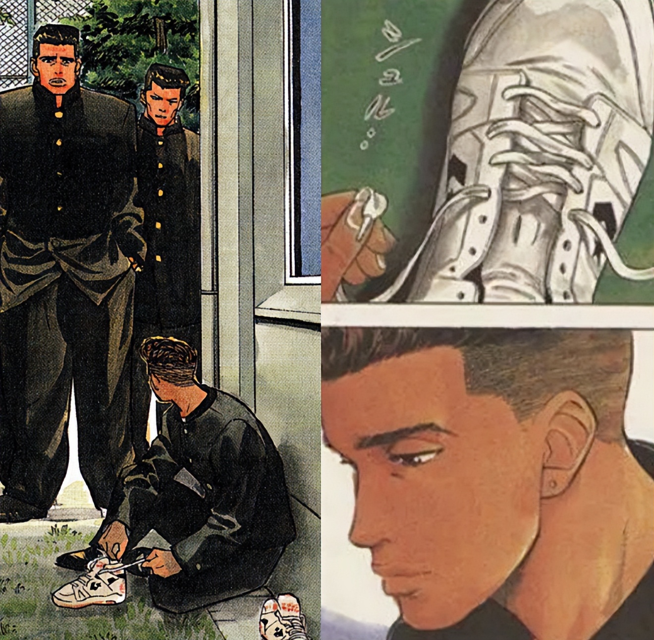 灌篮高手里队员们穿什么鞋,灌篮高手都穿什么球鞋