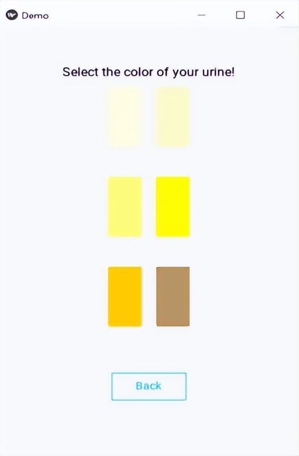 基于人体排泄物诊断的饮水小程序