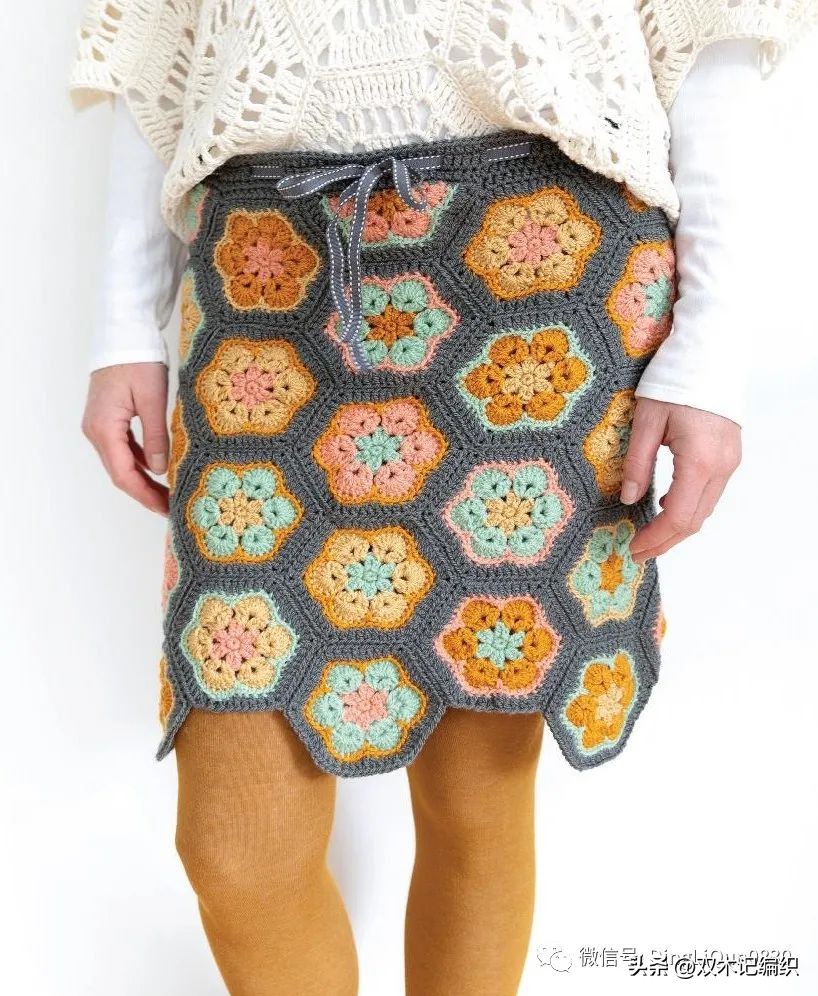 钩编简单六边形图解,钩编花样图案大全