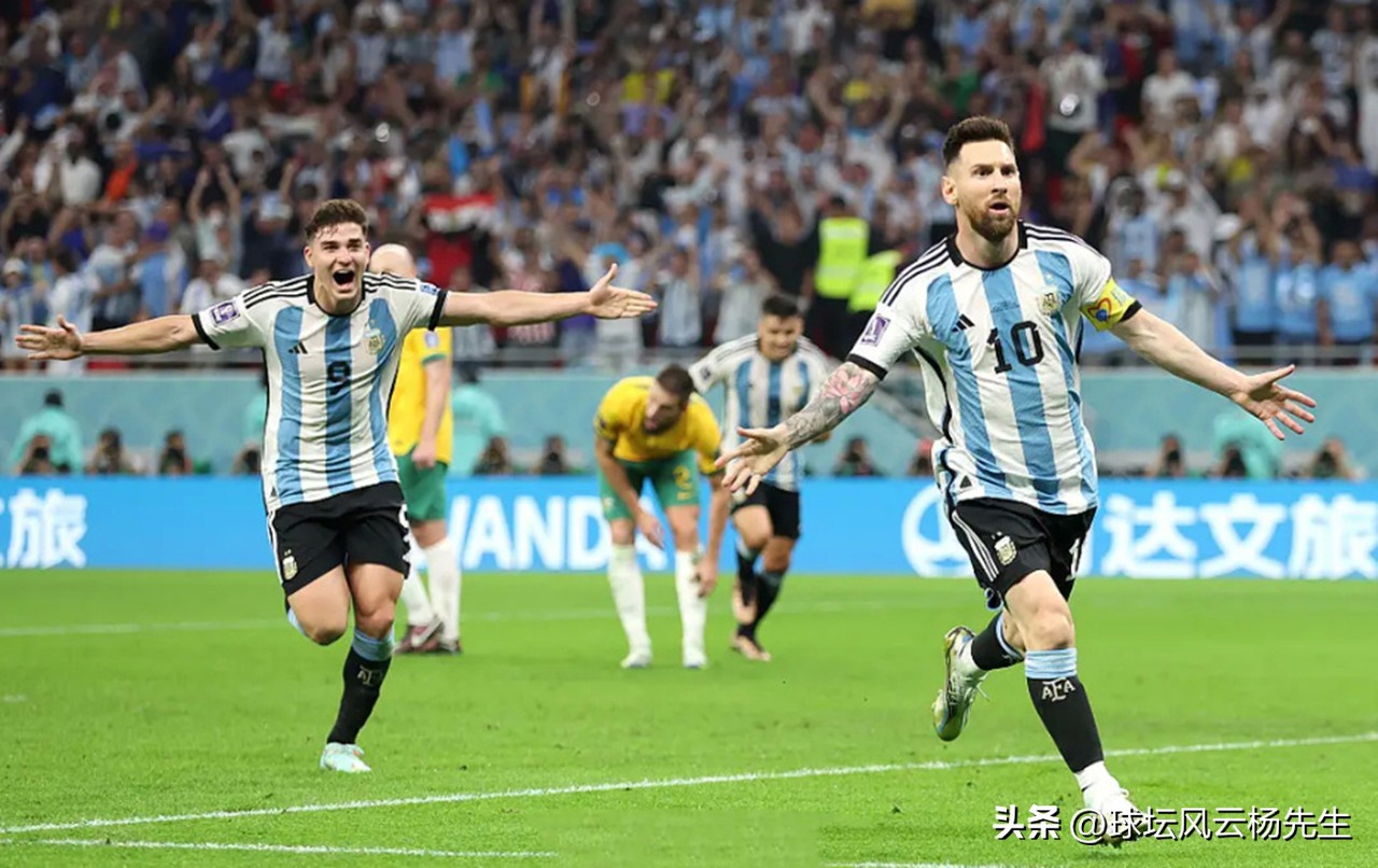 阿根廷2-0澳大利亚进球集锦,给你个下马威