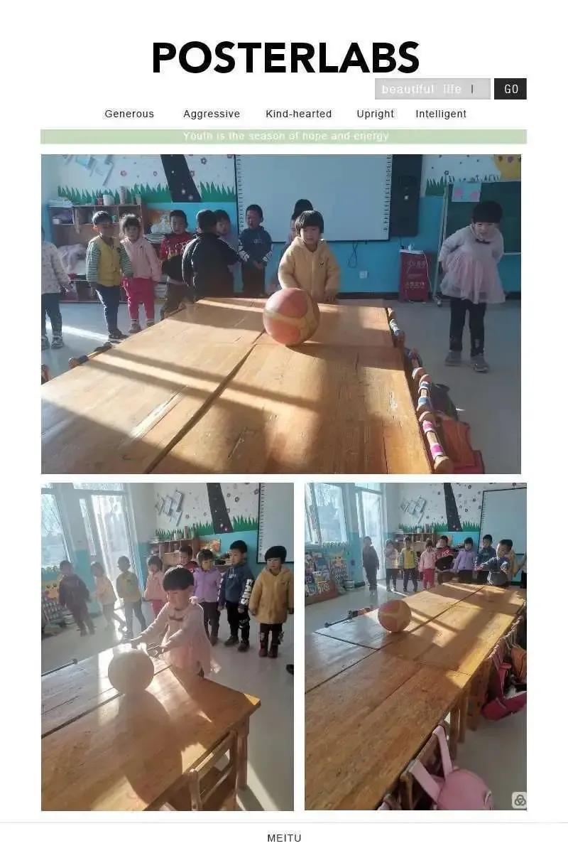 天宫寺镇西王各庄幼儿园《我和桌椅做游戏》主题活动