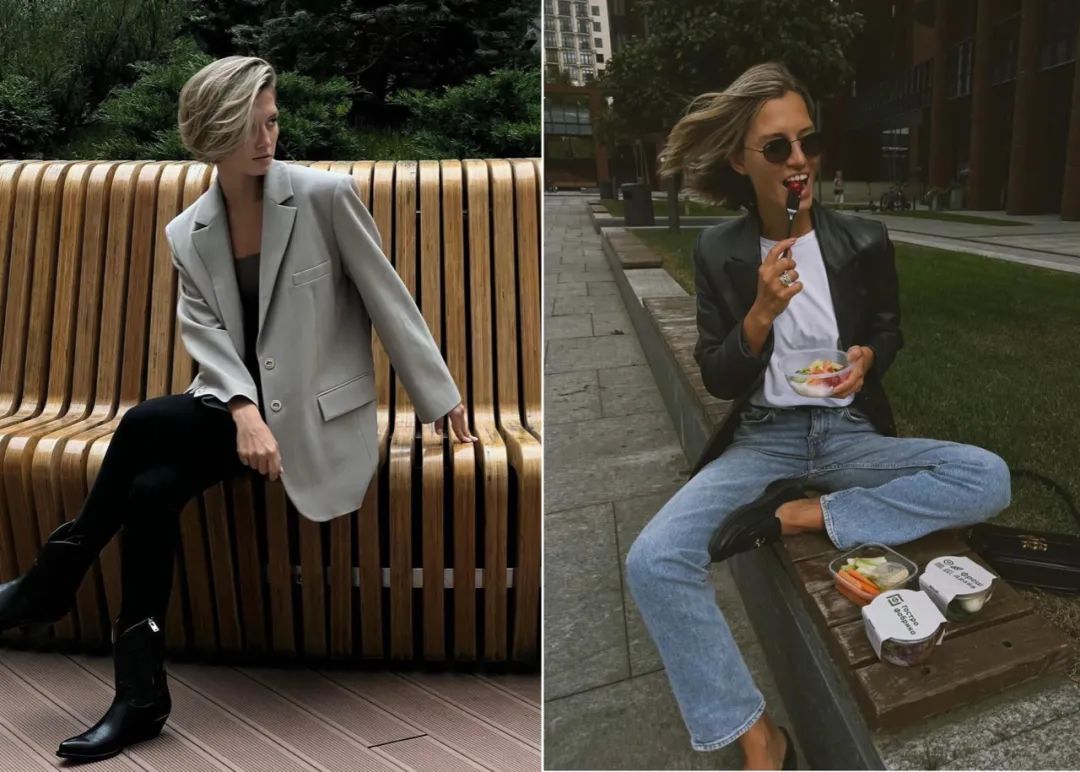 俄罗斯美女的时尚穿搭,俄罗斯美女穿女装