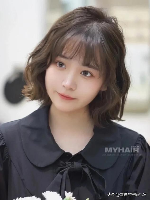 挂烫发型2020流行发型,今年流行的齐耳烫发有哪些发型