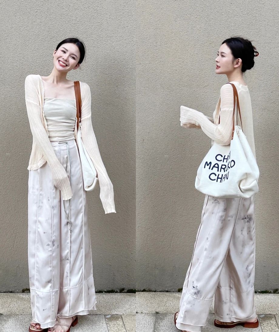 女人可以尝试这样穿搭气质又时髦,夏季穿搭女性这样穿都认不出来