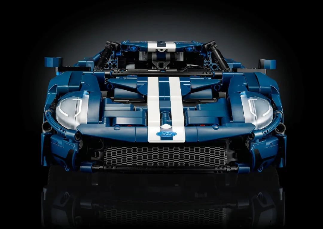 乐高积木福特gt跑车,福特gt2022