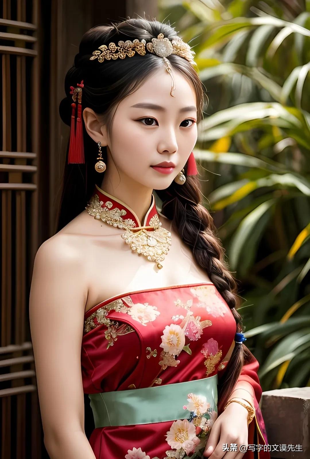 中世纪公主ai绘画,ai绘画异域古风公主