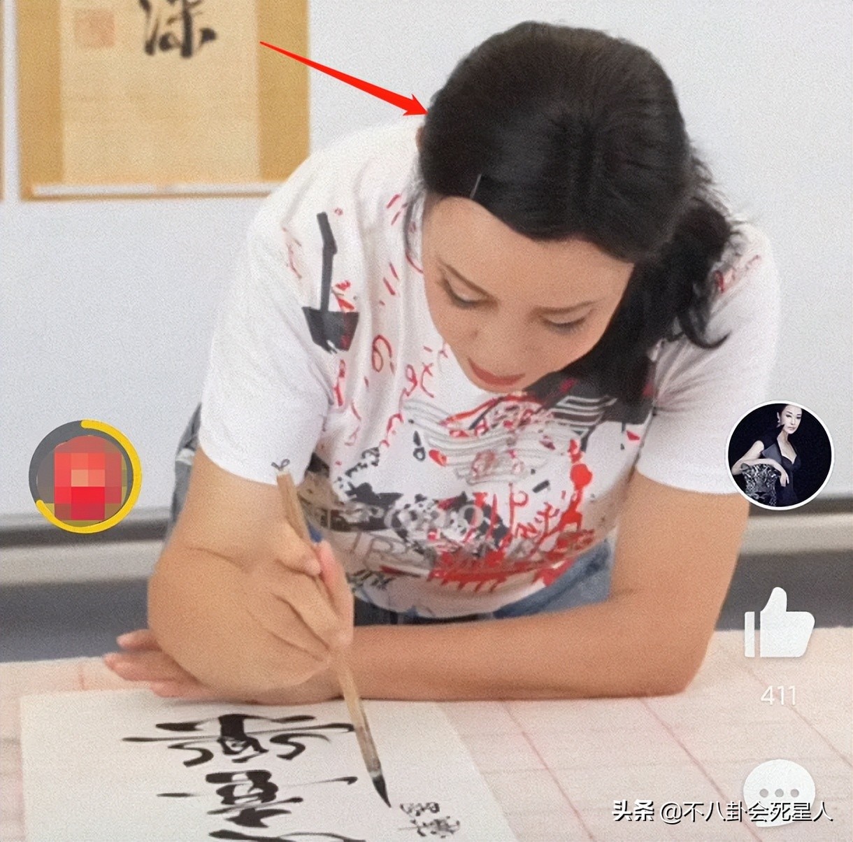 刘晓庆戴头套,刘晓庆戴假发吗