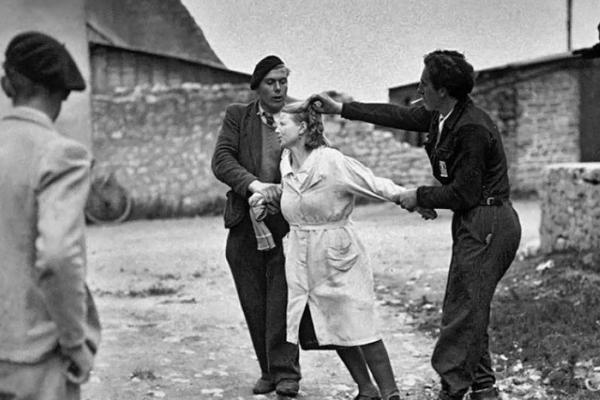 二战德国女性的下场,二战时被德军抓的女人