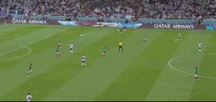 阿根廷对墨西哥梅西进球照片,梅西一射一传墨西哥