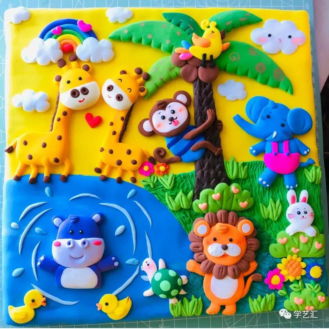 粘土手工让人想不到的超级作品,粘土手工100种简单合集