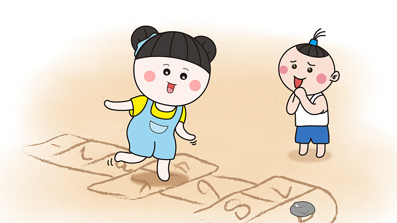 儿时游戏翻花绳,儿时游戏回忆视频