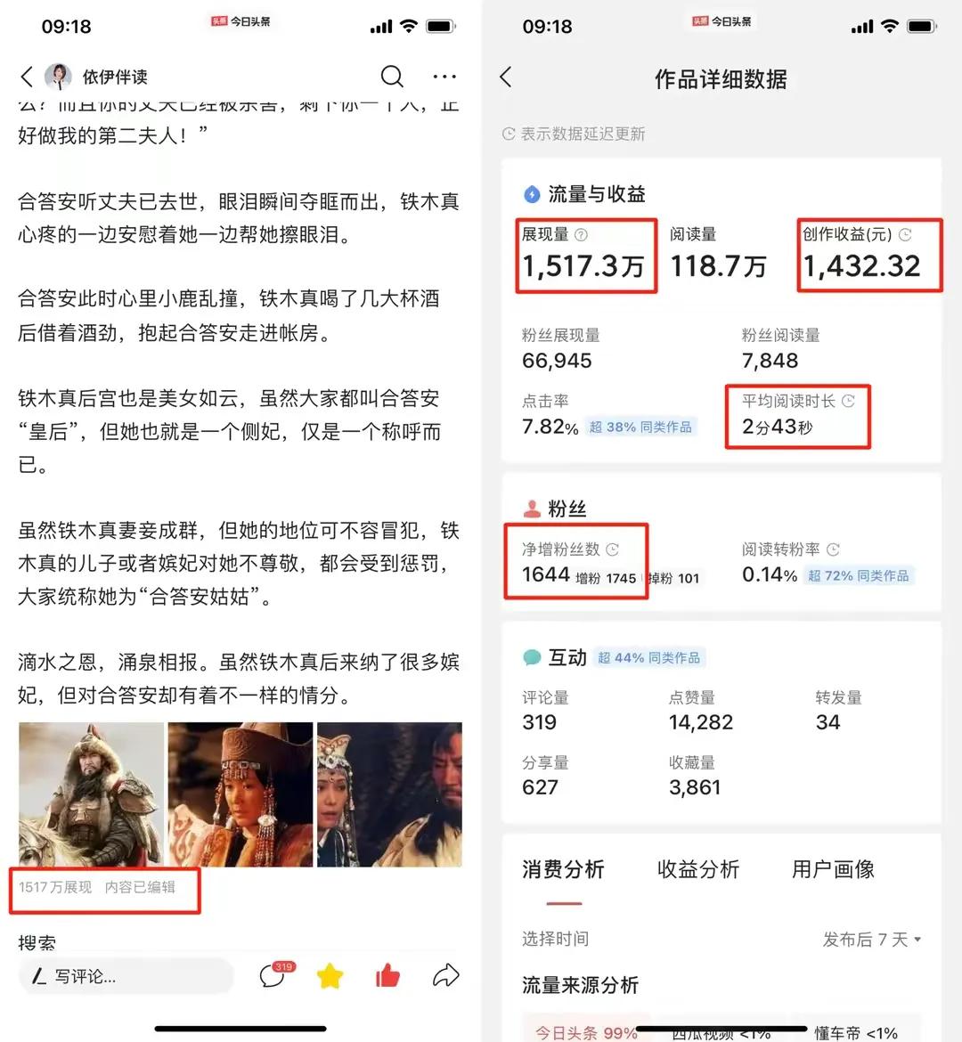 今日头条写文章赚钱的规则,今日头条写文章赚钱逻辑