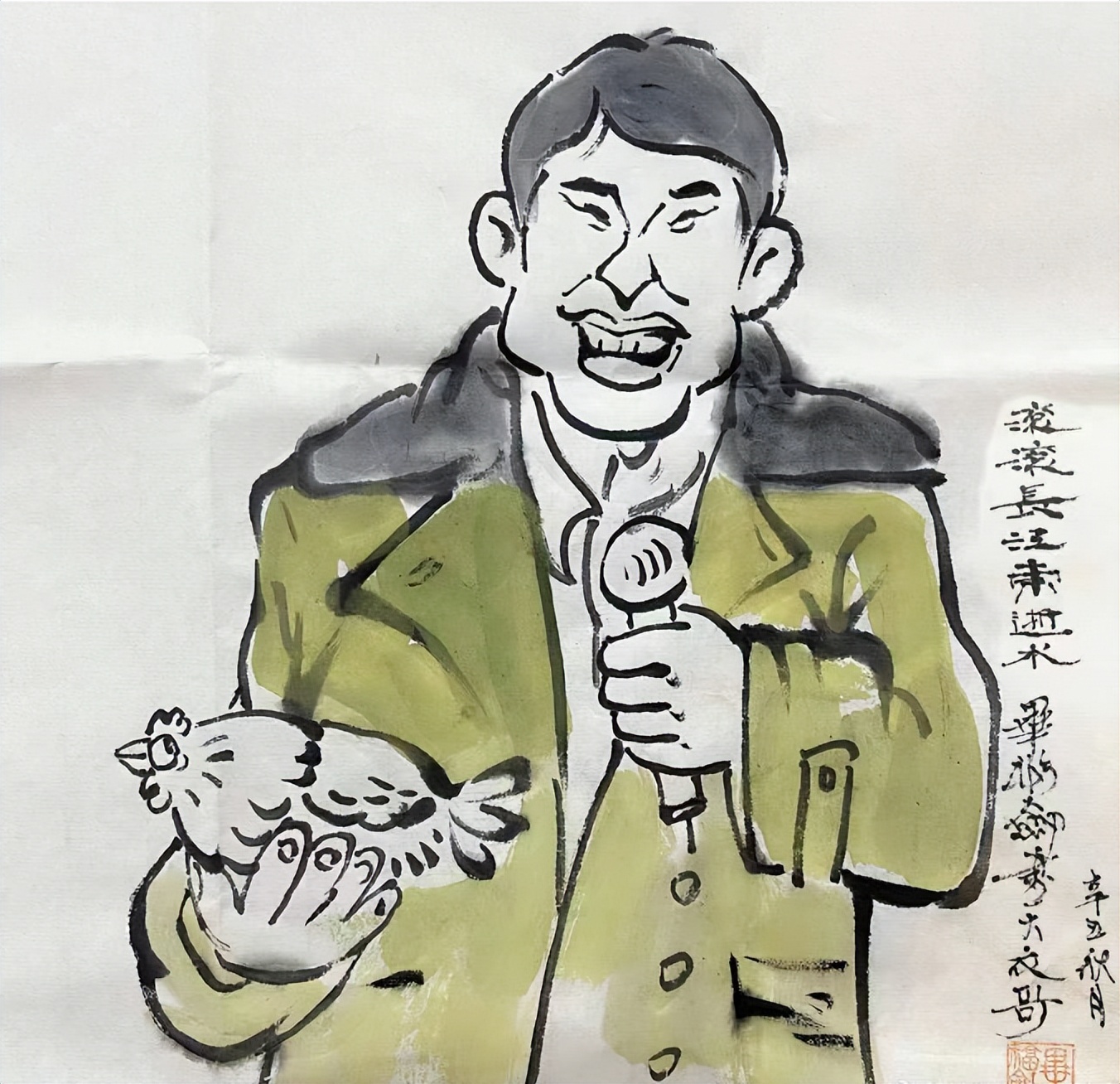 64岁毕福剑近况：满脸皱纹睁不开眼，和普通大爷没啥区别