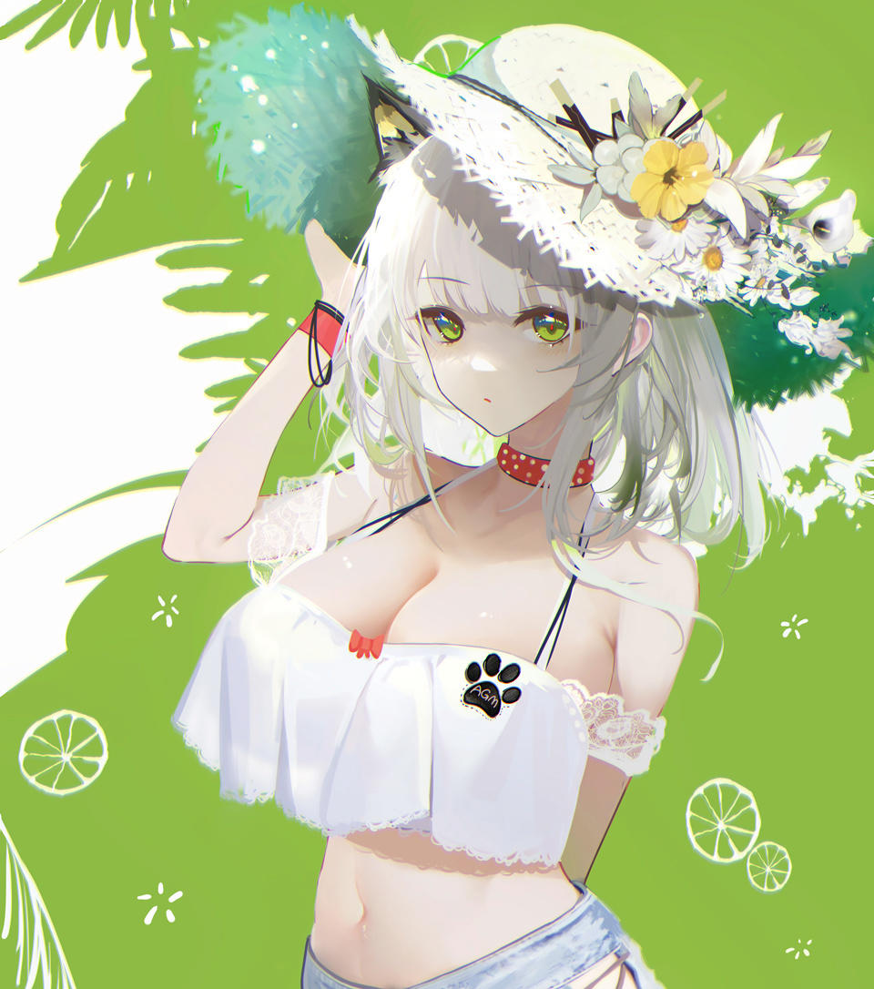 明日方舟凯尔希的露肩装,明日方舟凯尔希预览图