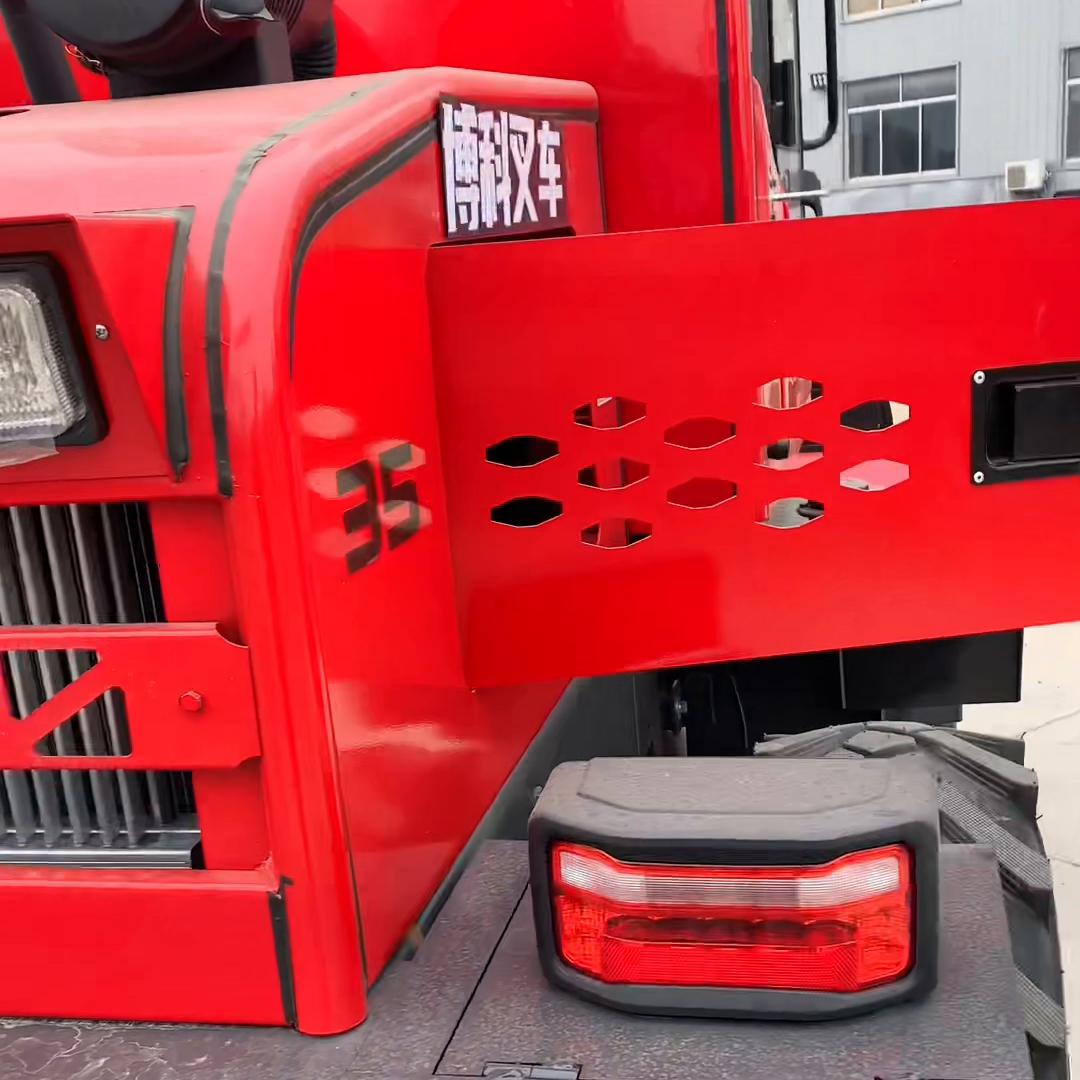 7吨叉车配全柴国四,叉车门架两节4.5米