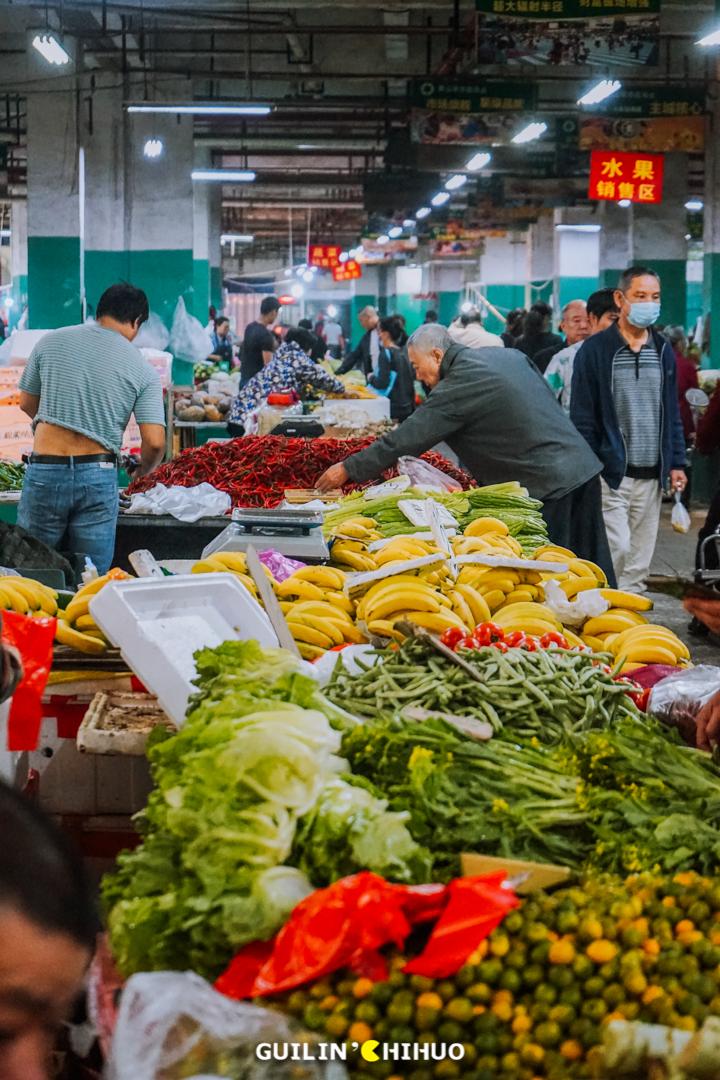 逛桂林早市,桂林最便宜的早市在哪