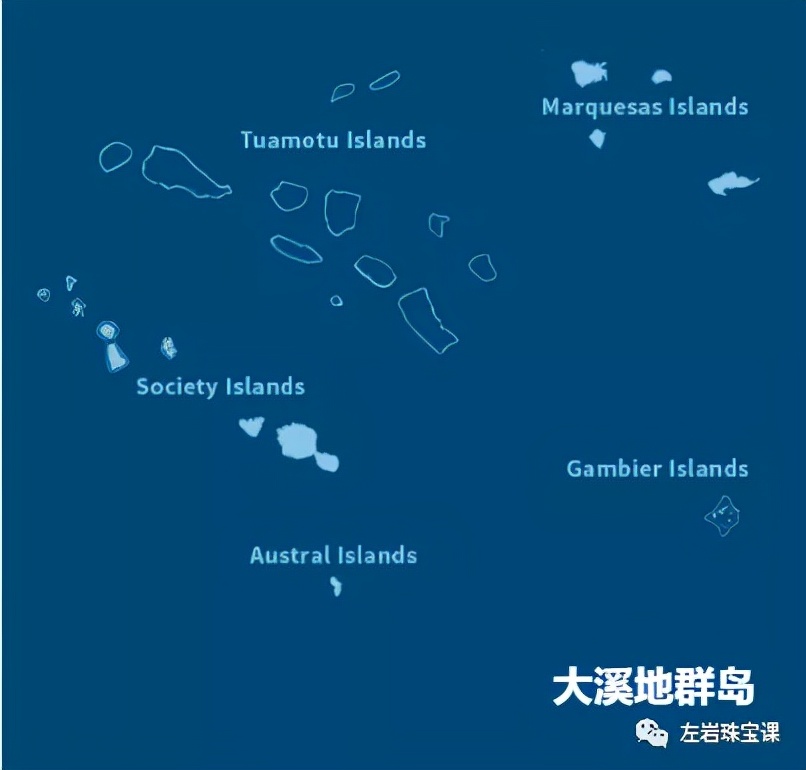 大溪地极强光珍珠鉴赏,优化过的大溪地黑珍珠