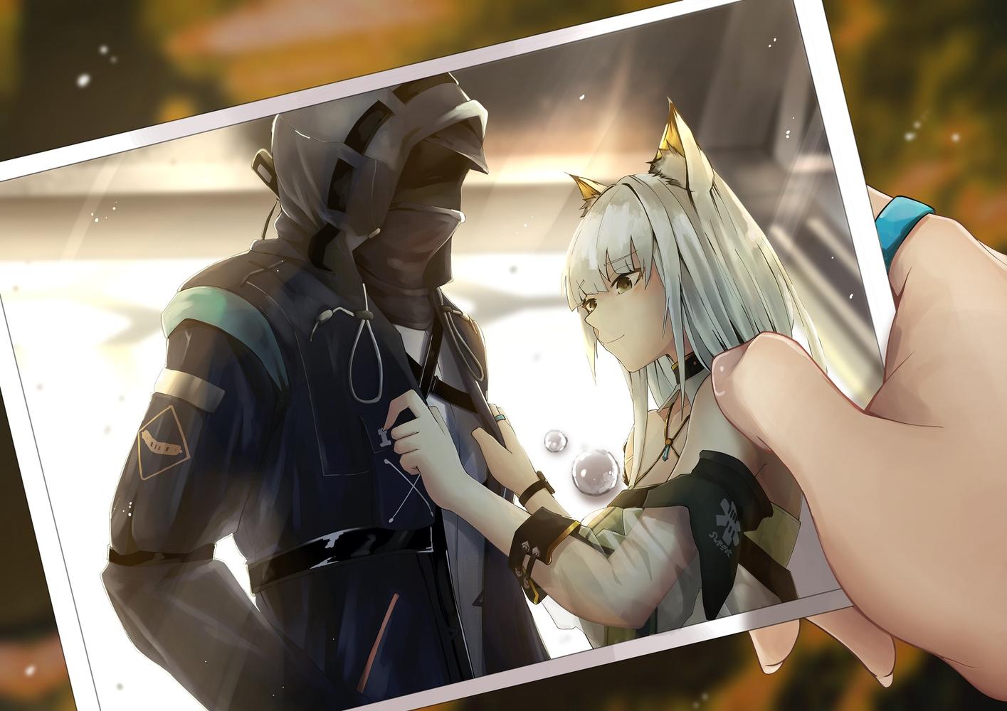 明日方舟凯尔希的露肩装,明日方舟凯尔希预览图