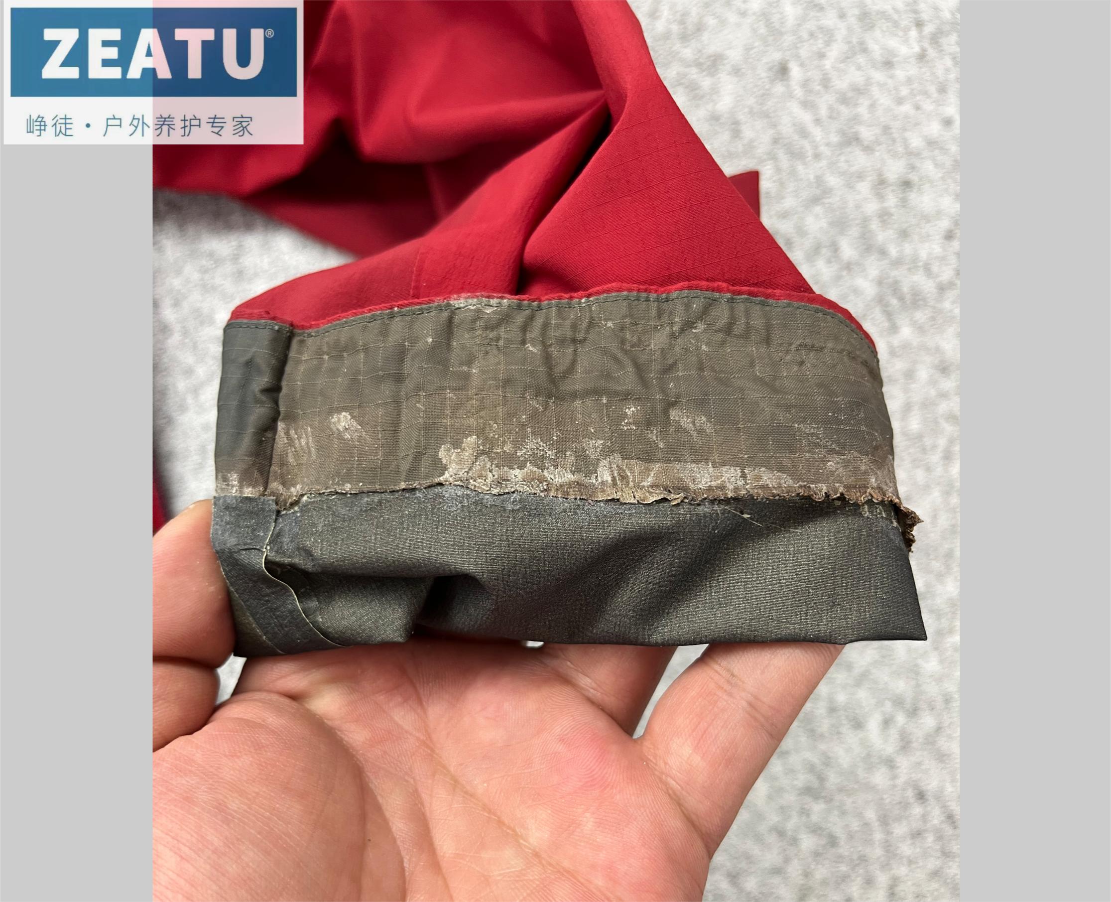 始祖鸟破洞冲锋衣如何修复,始祖鸟冲锋衣防水修复教程