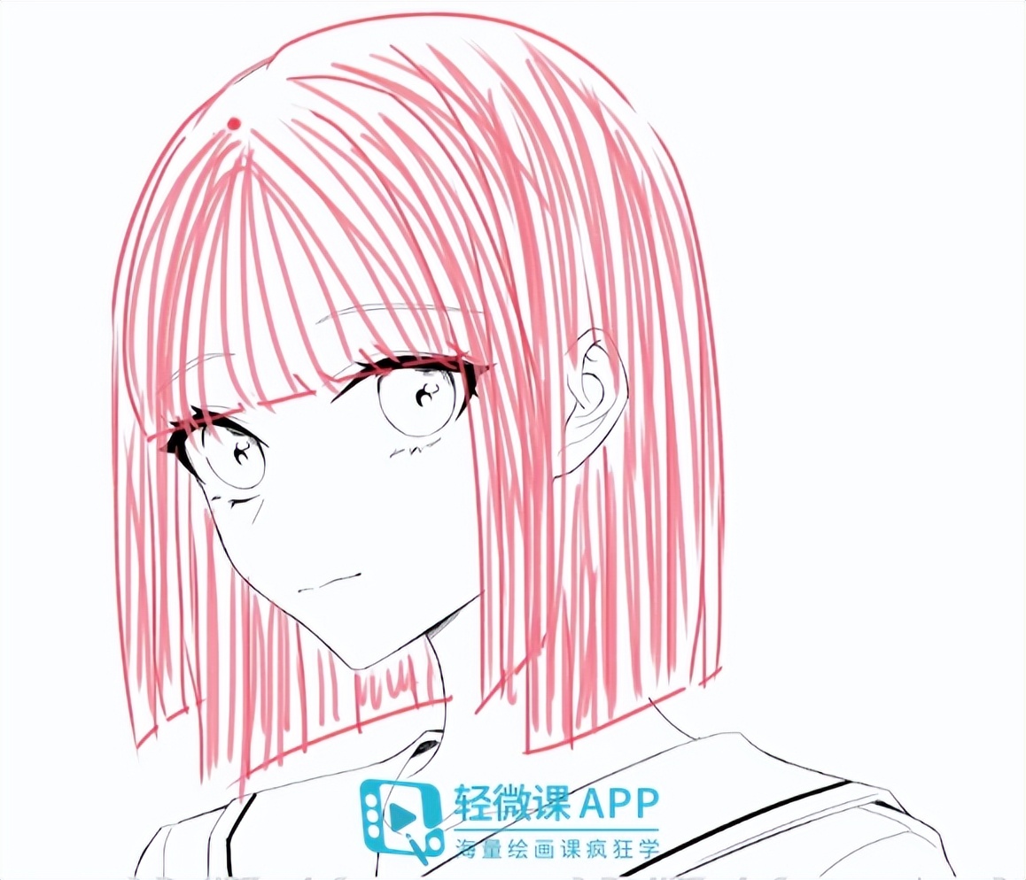 教你六种画头发的方法,头发怎么画新手入门