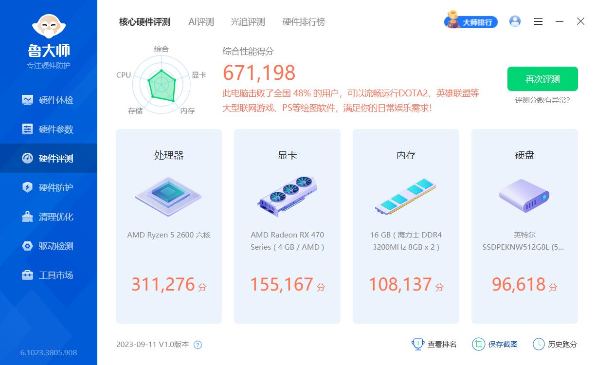 老版本鲁大师和新版本鲁大师分数,鲁大师跑分测试准吗