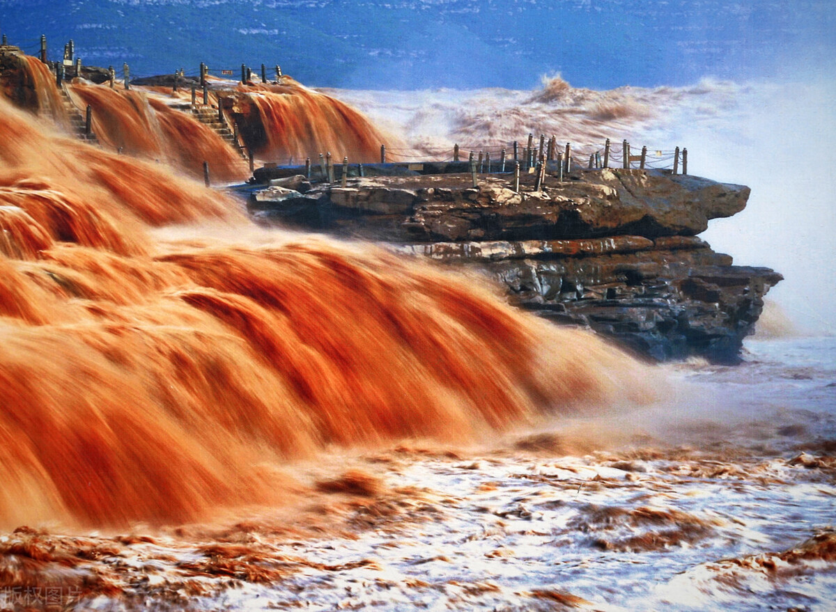 山西壶口瀑布的简介,壶口瀑布山西景区导览图