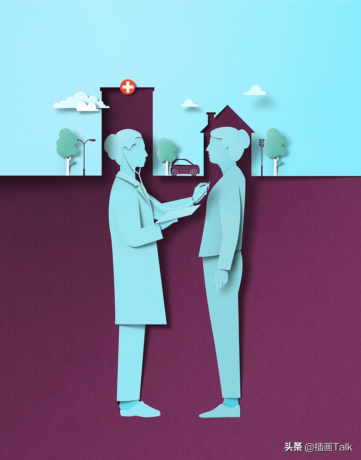 意大利插画师插画作品,意大利插画师插画作品春天