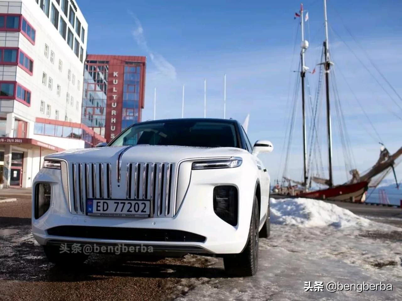 2022新款红旗e-hs9燃油版五座,红旗hs9出口多少钱