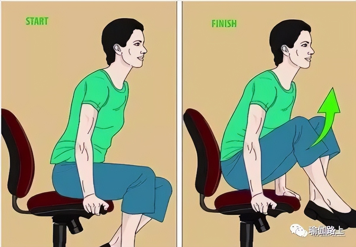 适合办公族的瑜伽动作体式,办公室瑜伽简单又好看