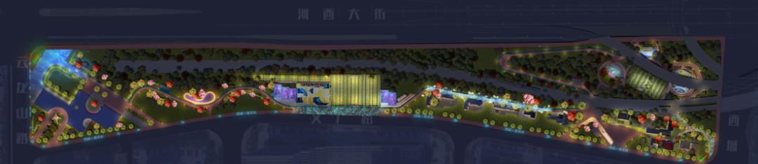 南京不夜城全景,南京不夜城最新规划图