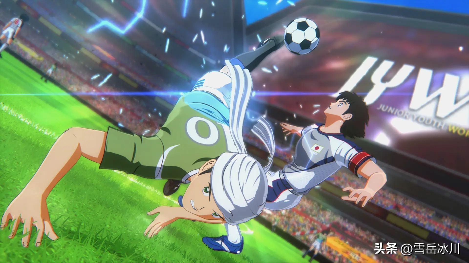 足球小将世界明星队vs日本队,足球小将世界明星队