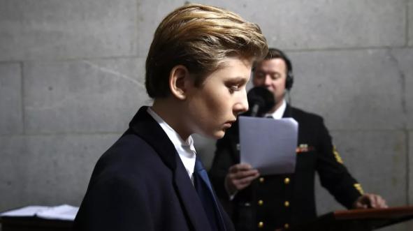 特朗普小儿子巴伦现状,特朗普巴伦现在多少岁了